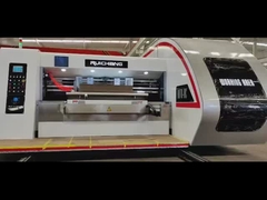 रोटरी डाई कटिंग कोरगेटेड कार्टन बॉक्स मशीन इलेक्ट्रिक