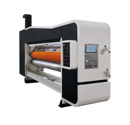 प्रिंटिंग स्लॉटिंग रोटरी डाई कटिंग फोल्डिंग ग्लूइंग मशीन पूर्ण स्वचालित