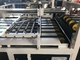 सेमी ऑटोमैटिक कार्टन बॉक्स फोल्डर ग्लूअर पेस्टिंग मशीन 60 मी / मिन