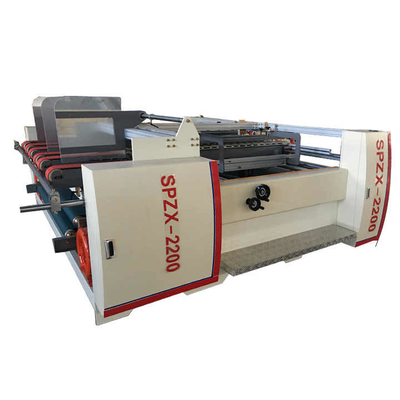 डबल फोल्डर ग्लूयर घुमावदार कार्टन बॉक्स मशीन 380V