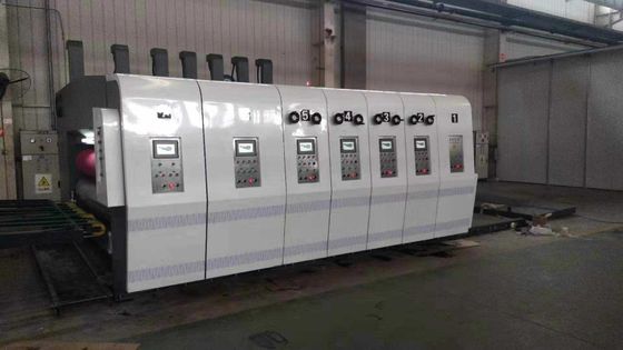 हाई स्पीड ऑटोमैटिक फ्लेक्सो प्रिंटर स्लॉट डाई कट मशीन